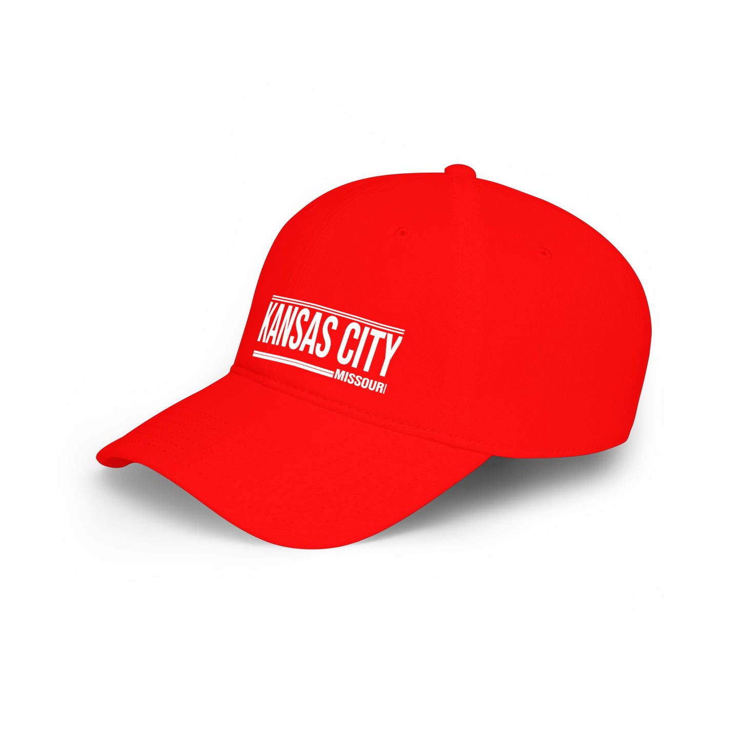 Kansas City Missouri Low Profile Baseball Cap – Vintage Script City Pride Hat