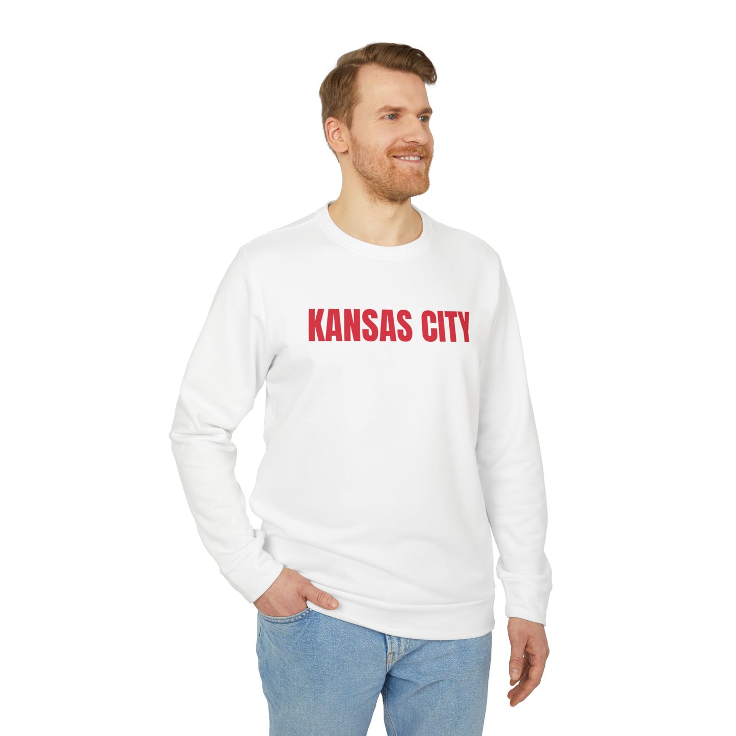 Kansas City adidas Fleece Crewneck Sweatshirt