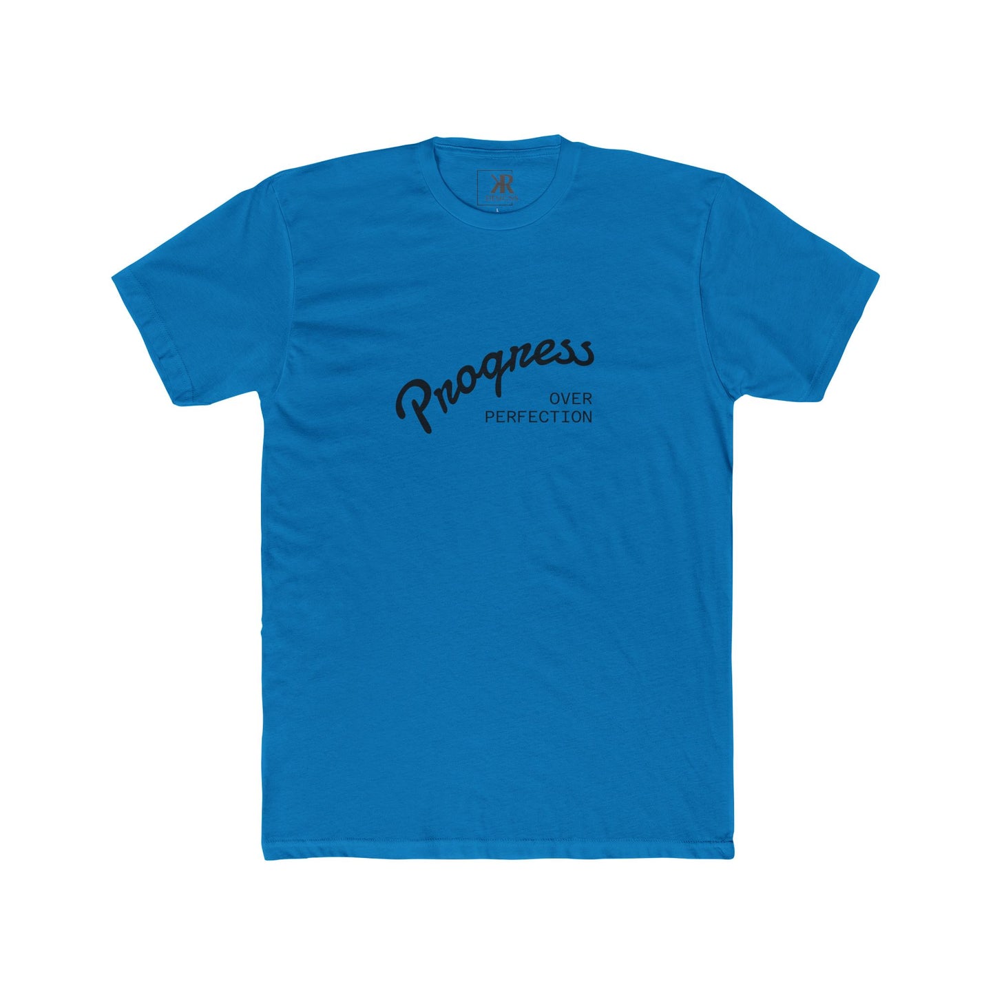 Progress Over Perfection T-Shirt - Unisex Cotton Crew Tee