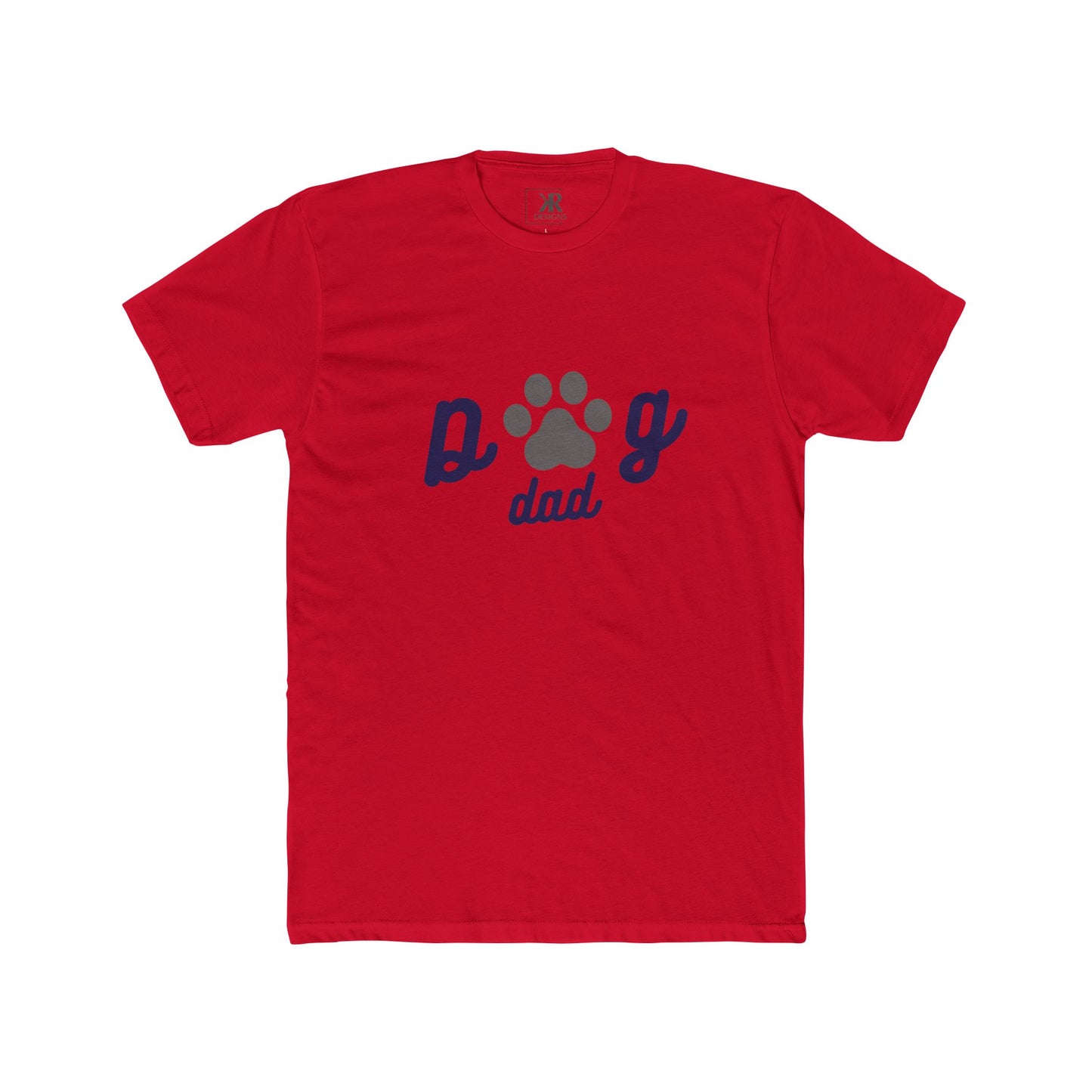 Dog Dad Cotton Crew Tee