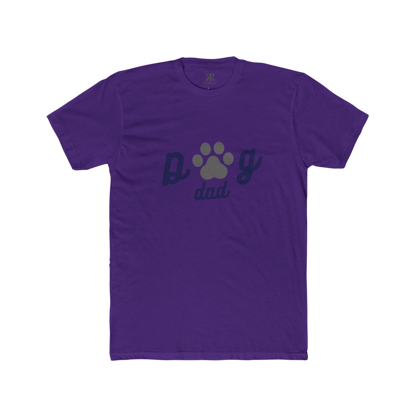 Dog Dad Cotton Crew Tee