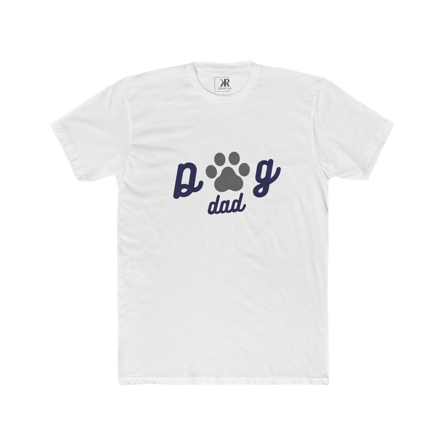 Dog Dad Cotton Crew Tee