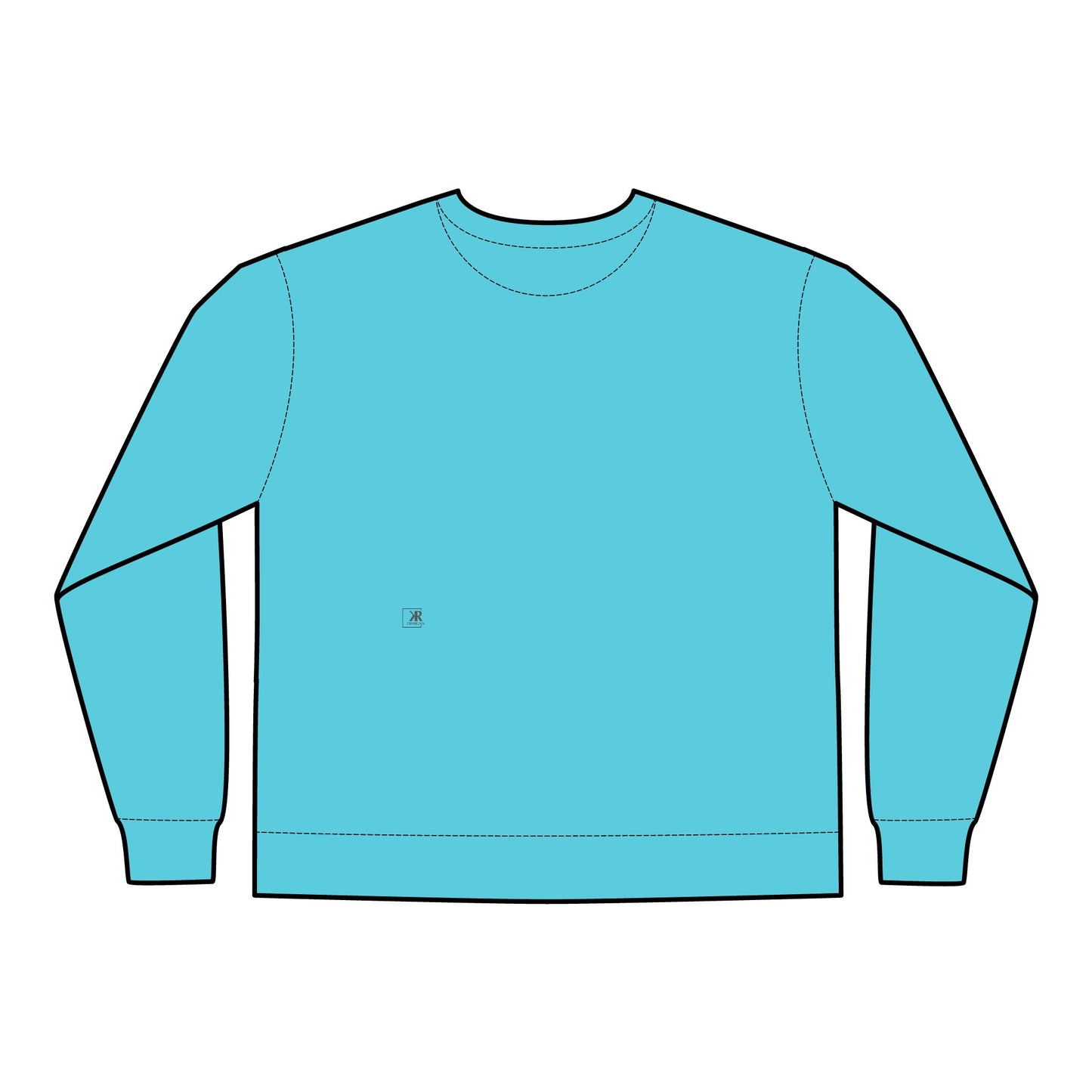 Pride Rainbow Crewneck Sweatshirt - Unisex ComfortWash®