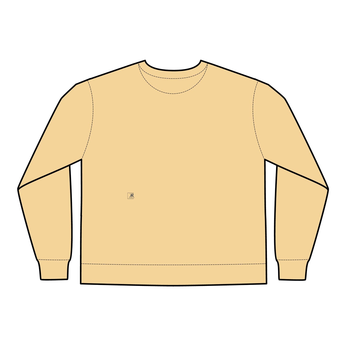 Pride Rainbow Crewneck Sweatshirt - Unisex ComfortWash®