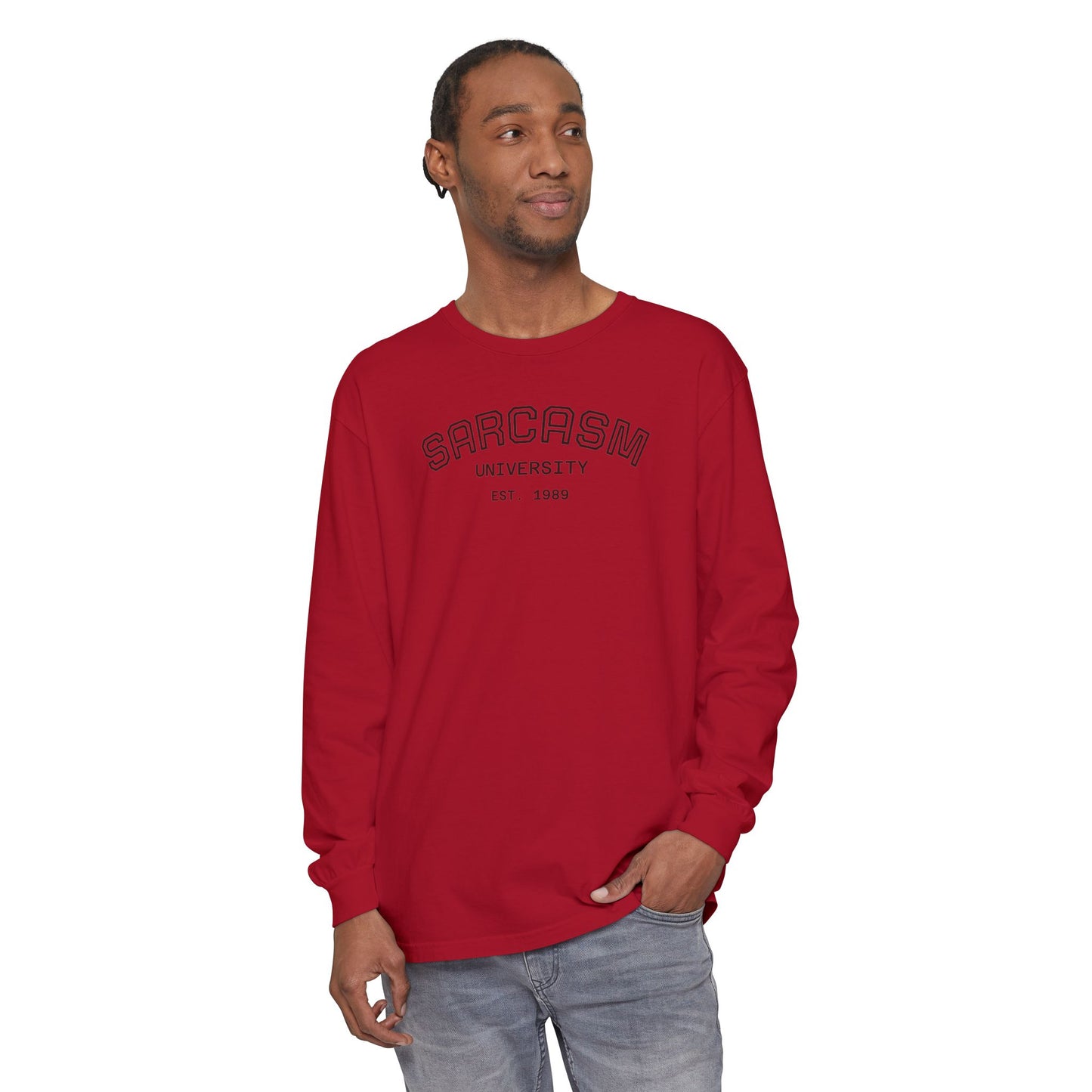 Sarcasm University Long Sleeve Tee