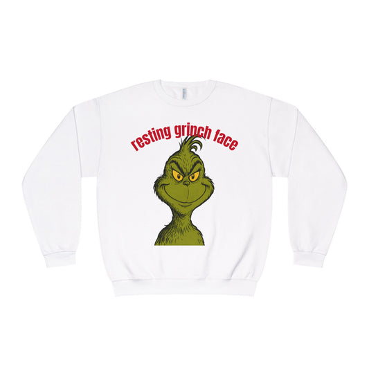 "Resting Grinch Face" Crewneck Sweatshirt