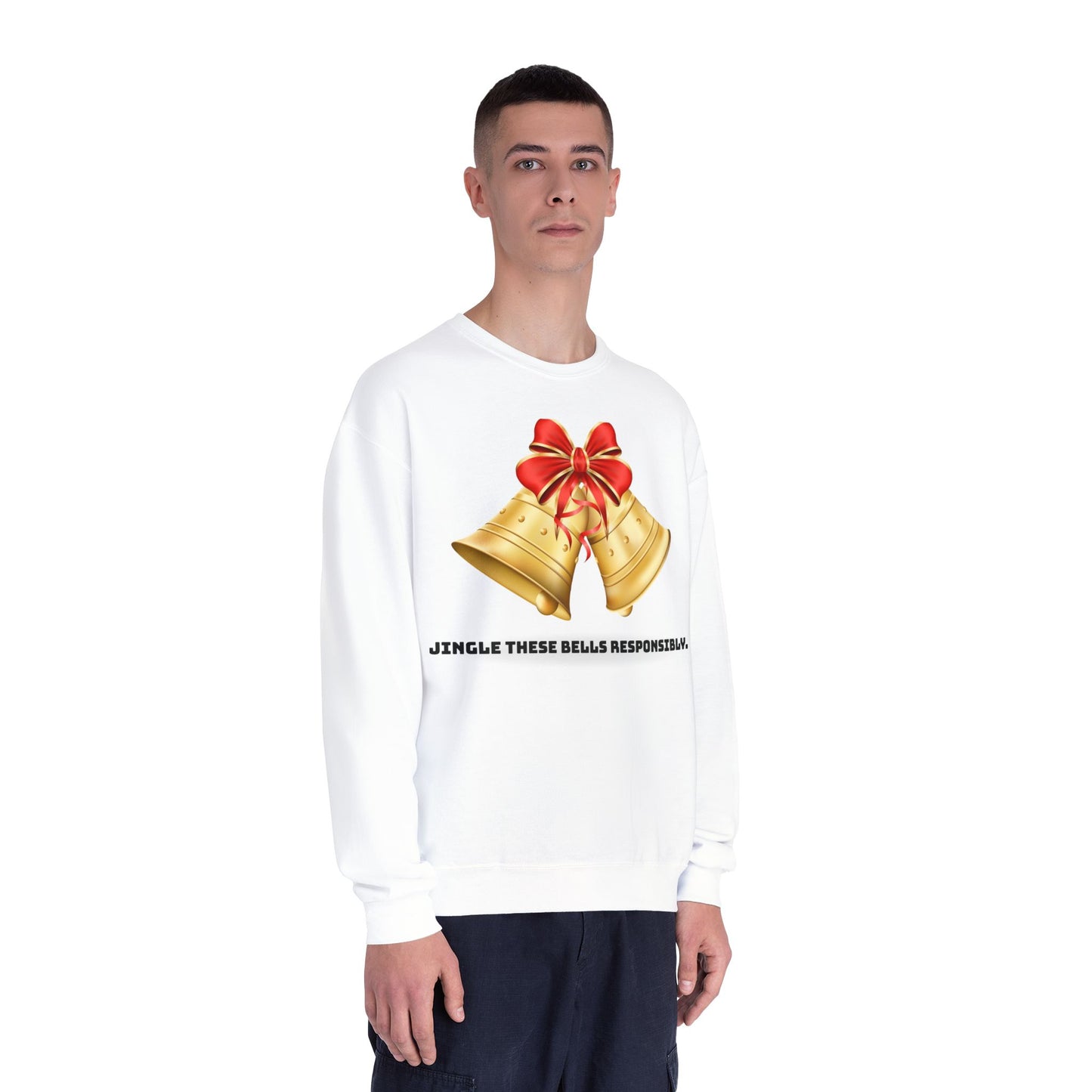 "Jingle These Bells Responsibly" Holiday Crewneck