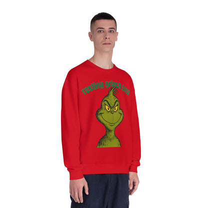 "Resting Grinch Face" Crewneck Sweatshirt