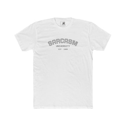 Sarcasm University T-Shirt - Unisex Cotton Crew Tee