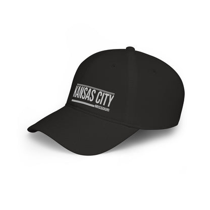 Kansas City Missouri Low Profile Baseball Cap – Vintage Script City Pride Hat