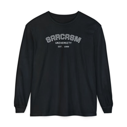 Sarcasm University Long Sleeve Tee