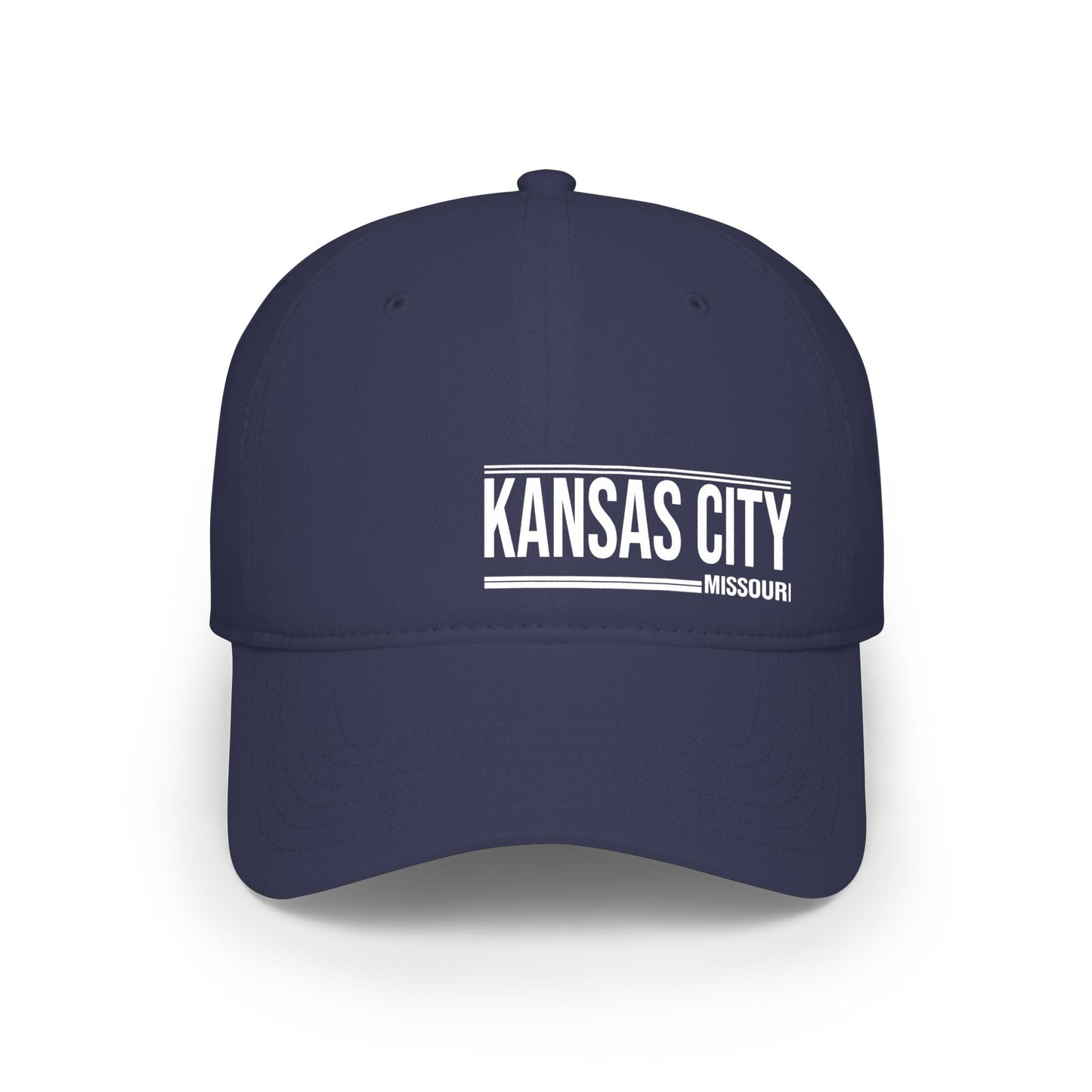Kansas City Missouri Low Profile Baseball Cap – Vintage Script City Pride Hat