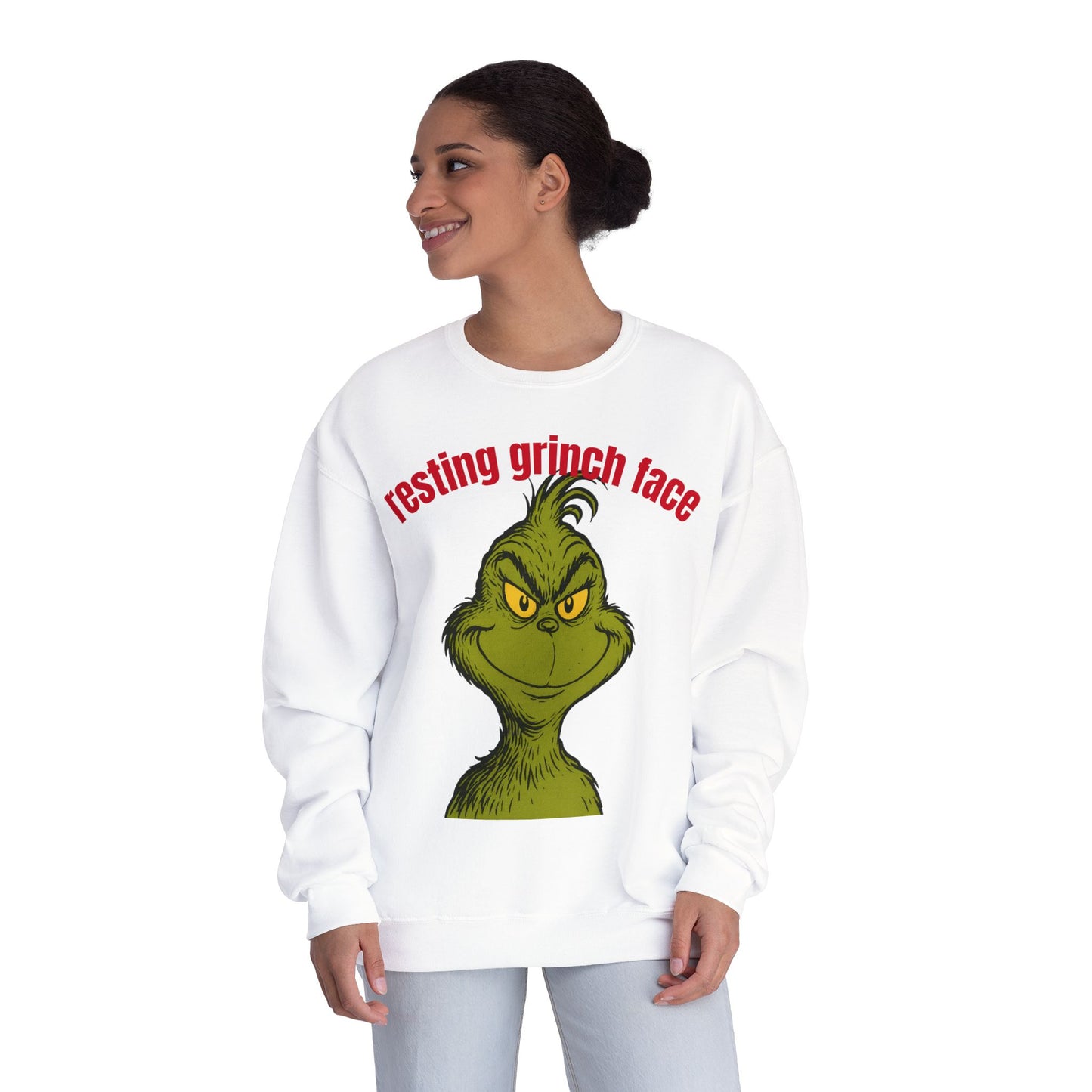 "Resting Grinch Face" Crewneck Sweatshirt