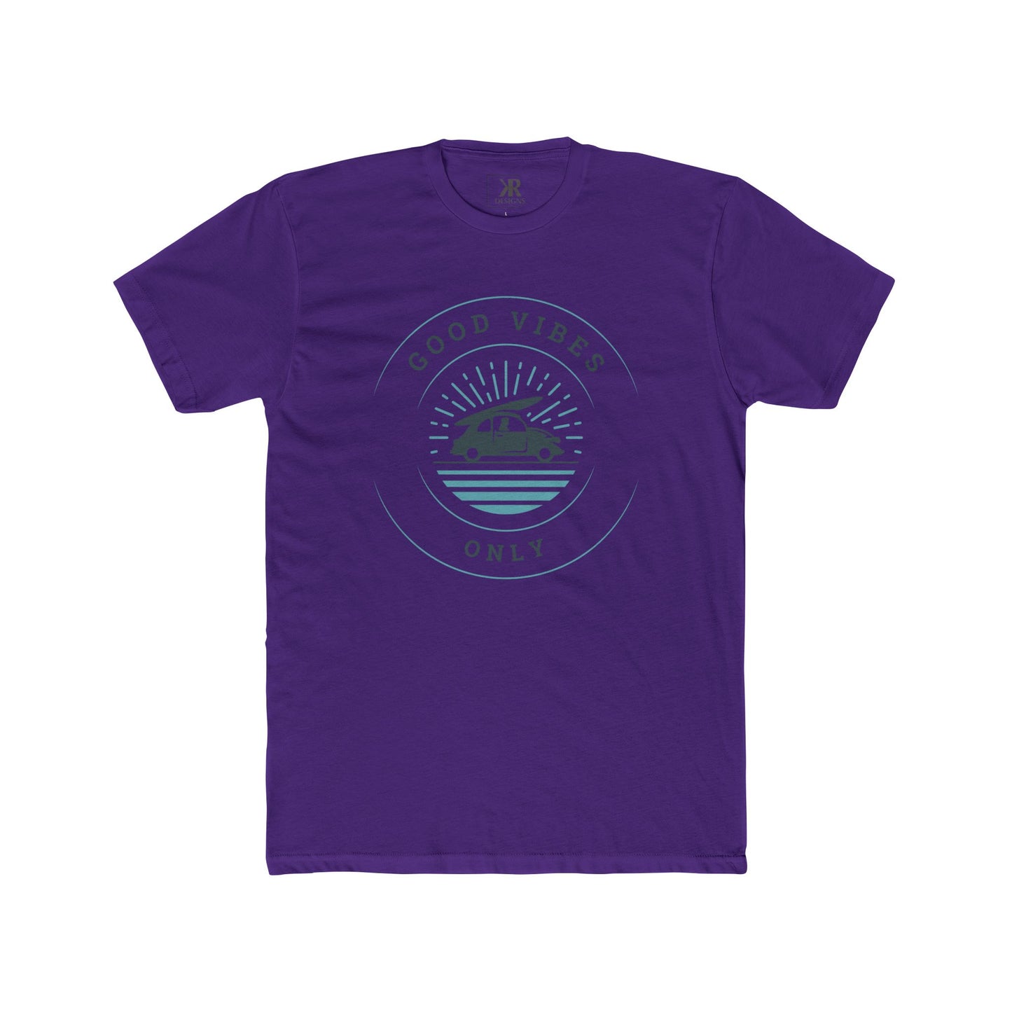 Good Vibes Cotton Crew Tee