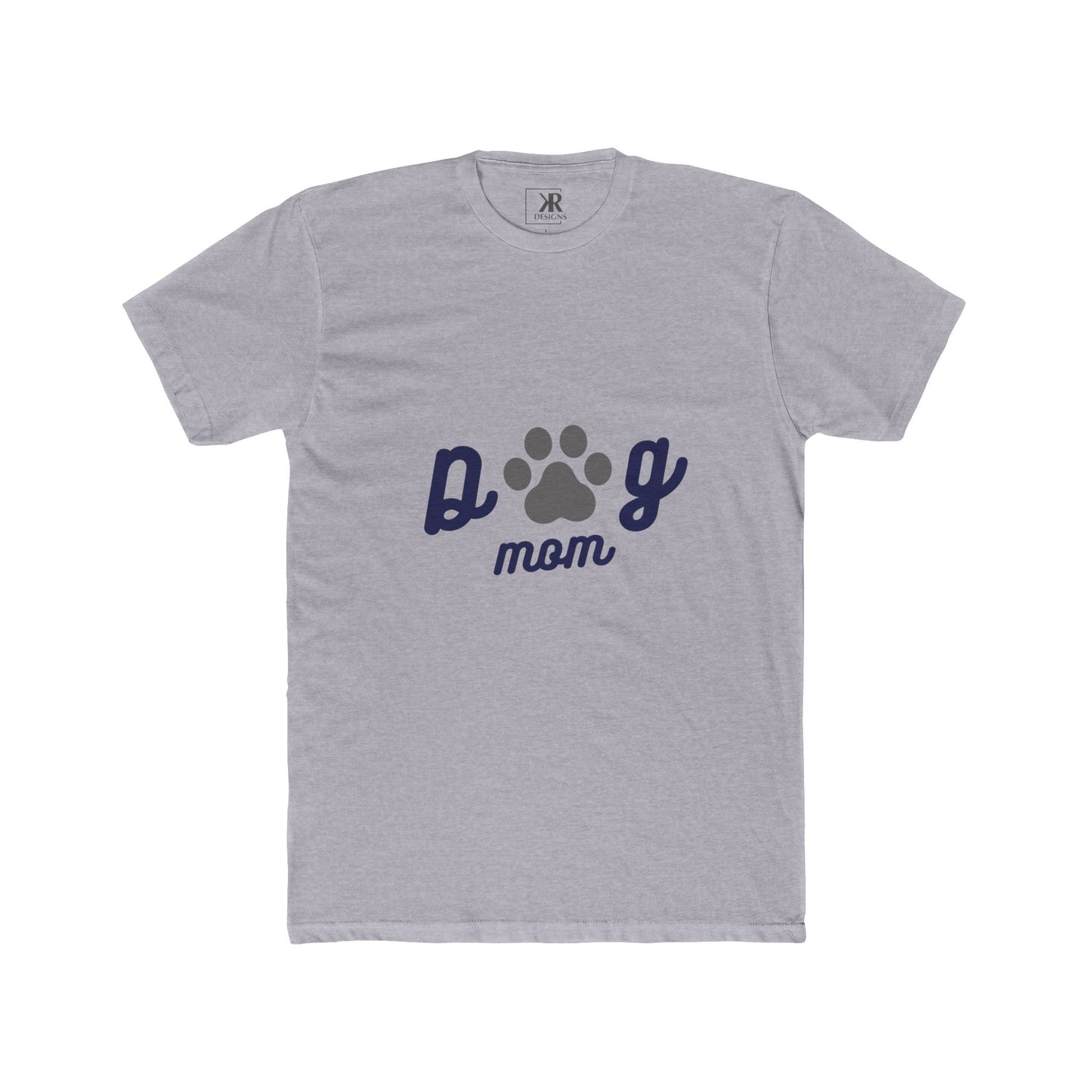 Dog Mom Cotton Crew Tee