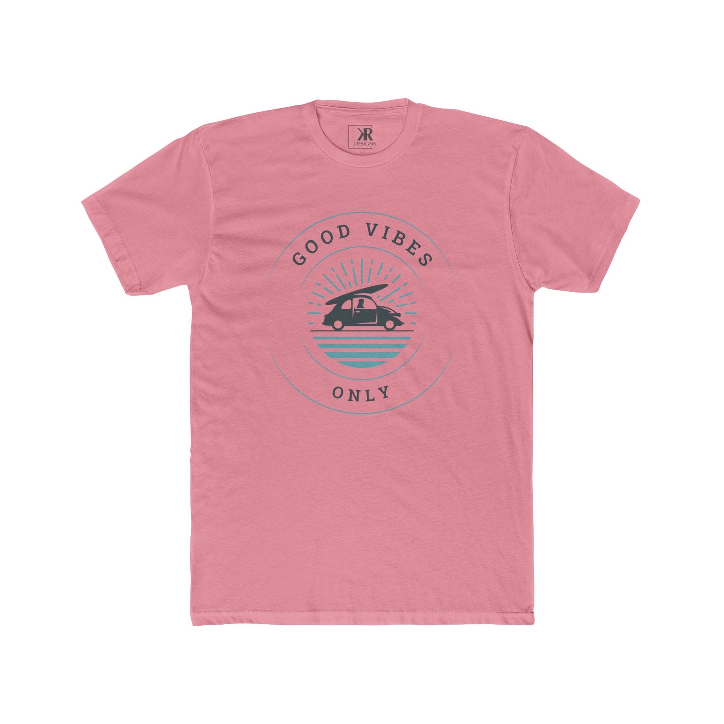 Good Vibes Cotton Crew Tee