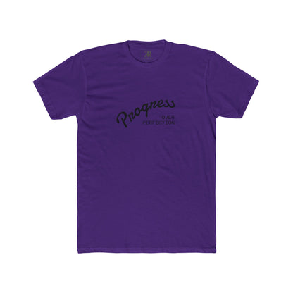 Progress Over Perfection T-Shirt - Unisex Cotton Crew Tee