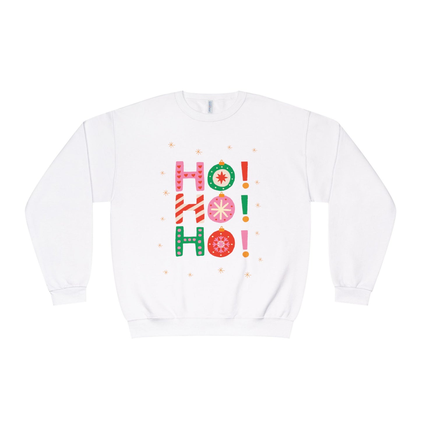 Holiday Crewneck Sweatshirt — "HO! HO! HO!"