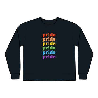 Pride Rainbow Crewneck Sweatshirt - Unisex ComfortWash®