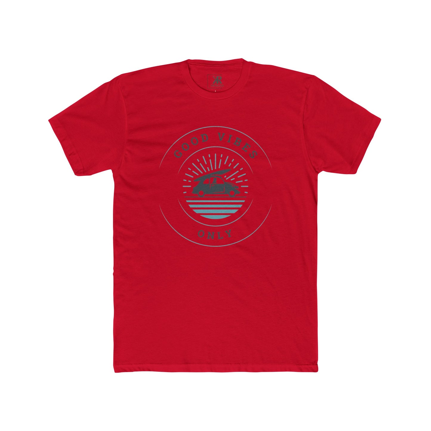 Good Vibes Cotton Crew Tee