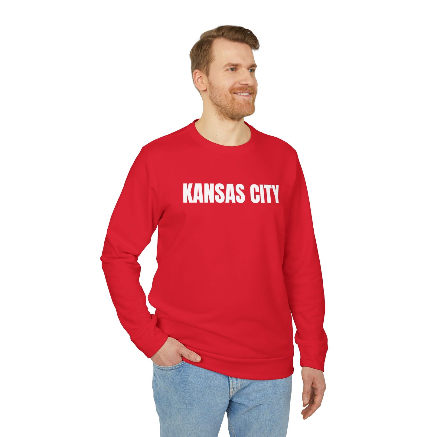 Kansas City adidas Fleece Crewneck Sweatshirt