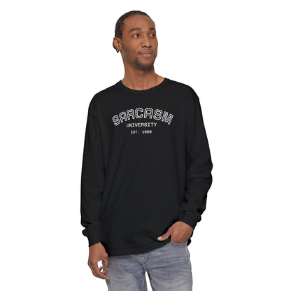 Sarcasm University Long Sleeve Tee