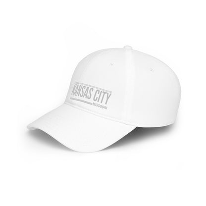 Kansas City Missouri Low Profile Baseball Cap – Vintage Script City Pride Hat