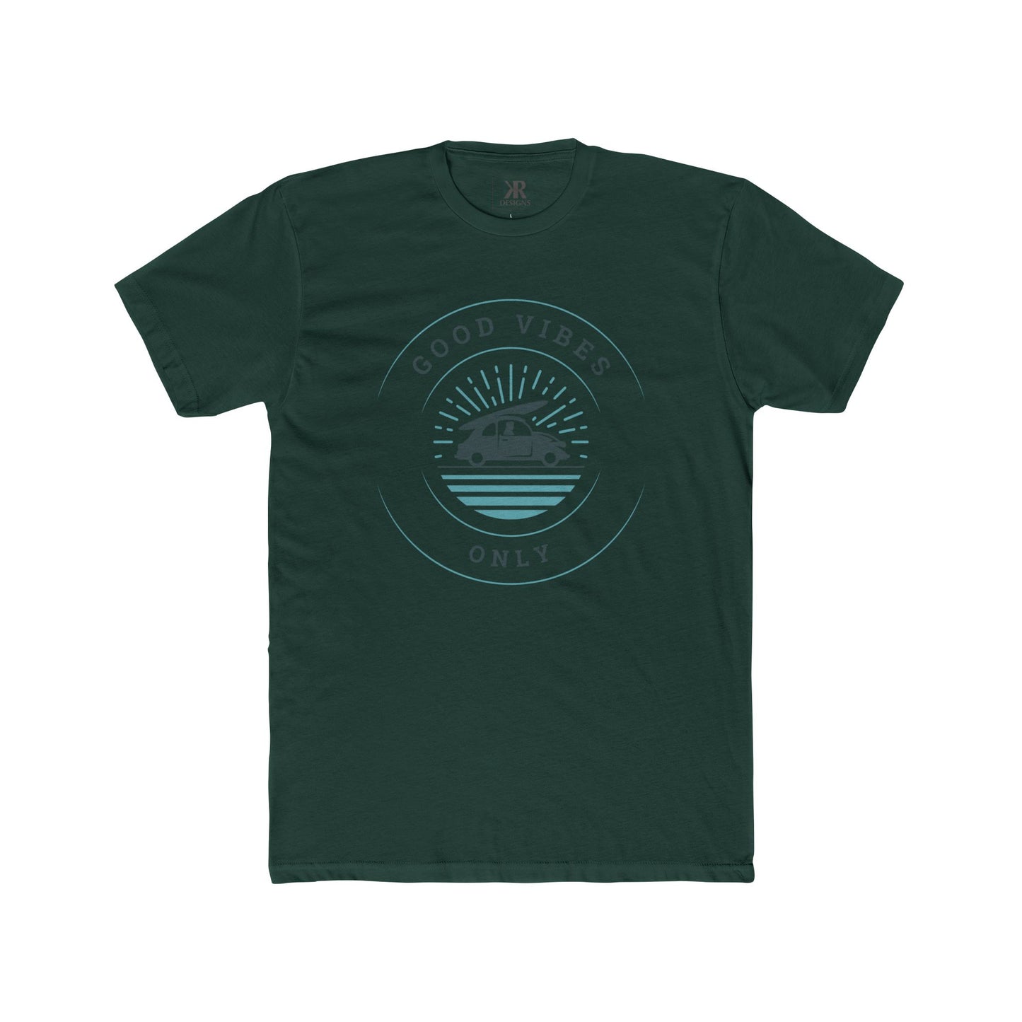 Good Vibes Cotton Crew Tee