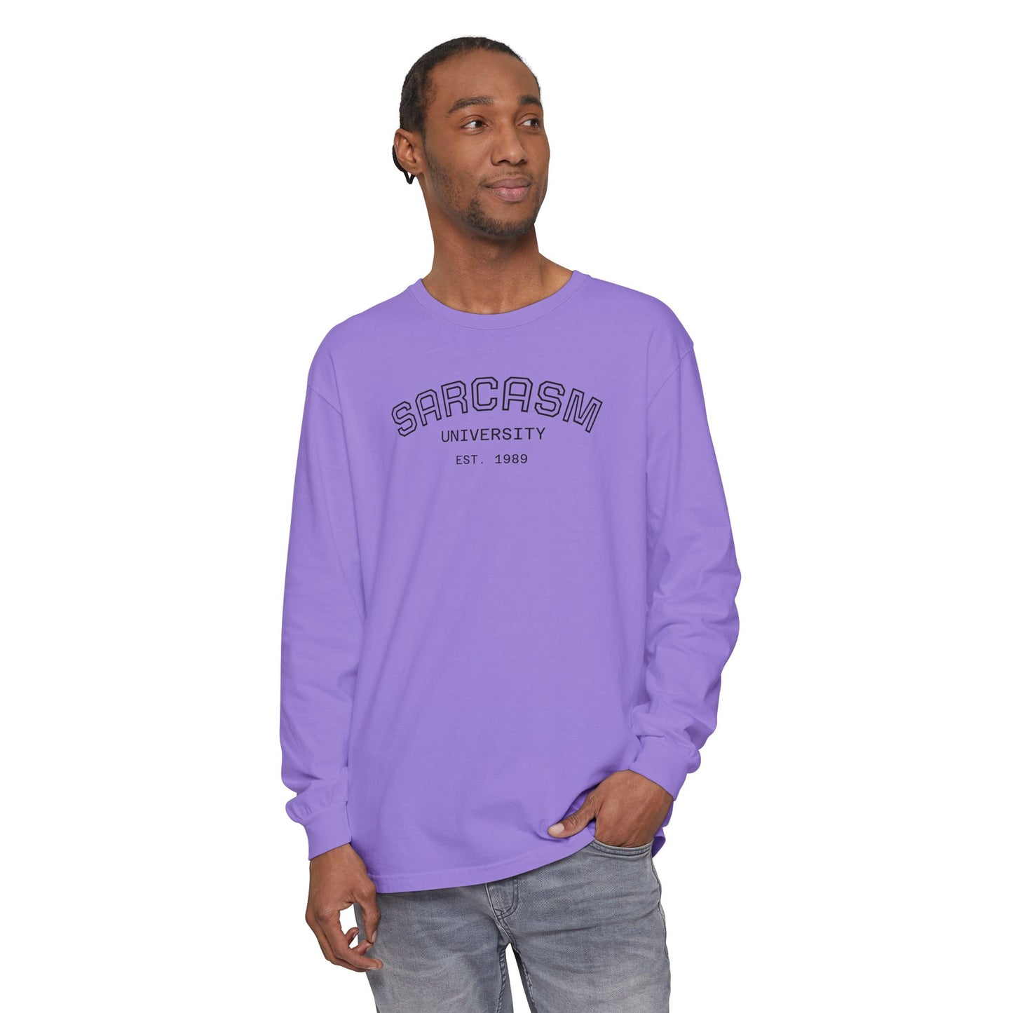 Sarcasm University Long Sleeve Tee
