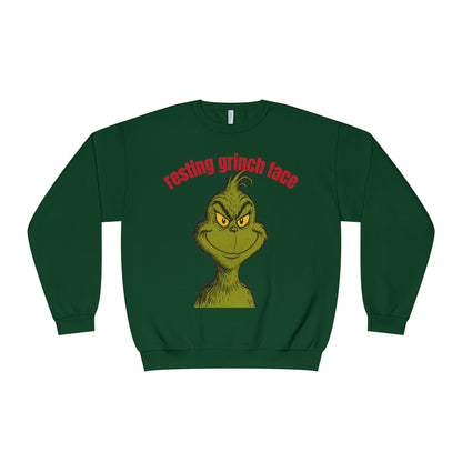 "Resting Grinch Face" Crewneck Sweatshirt