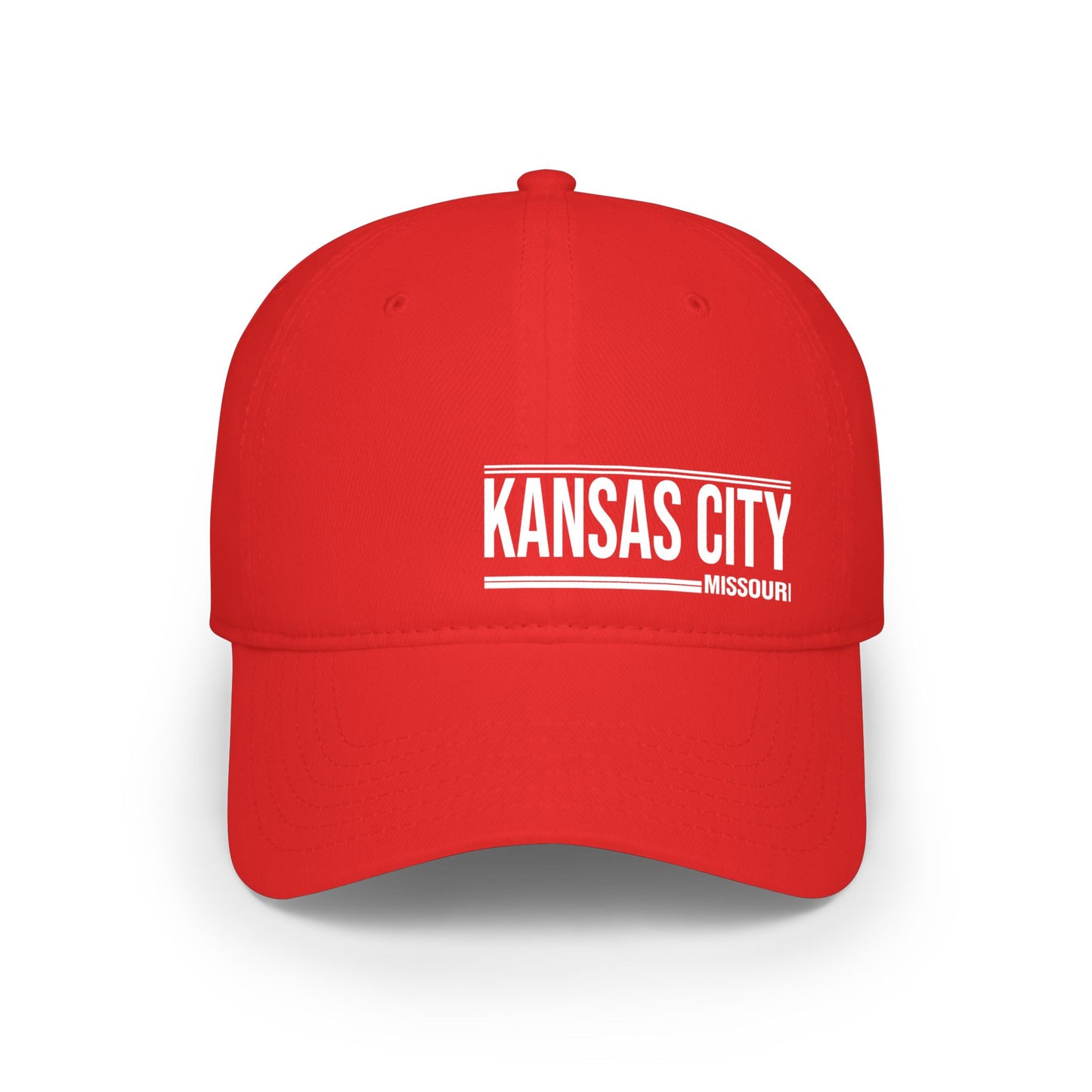 Kansas City Missouri Low Profile Baseball Cap – Vintage Script City Pride Hat