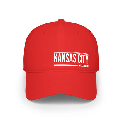 Kansas City Missouri Low Profile Baseball Cap – Vintage Script City Pride Hat