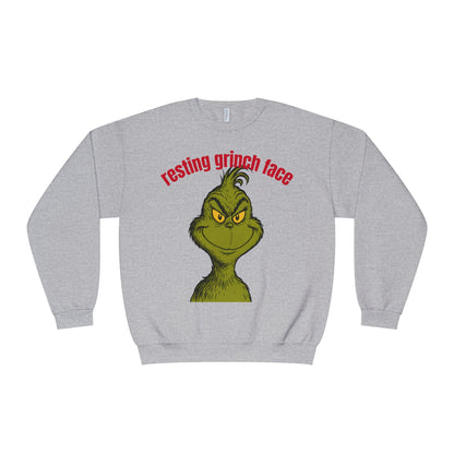 "Resting Grinch Face" Crewneck Sweatshirt