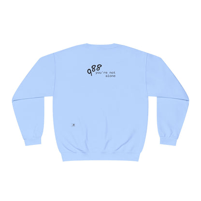 "joyful" Minimal Crewneck Pullover