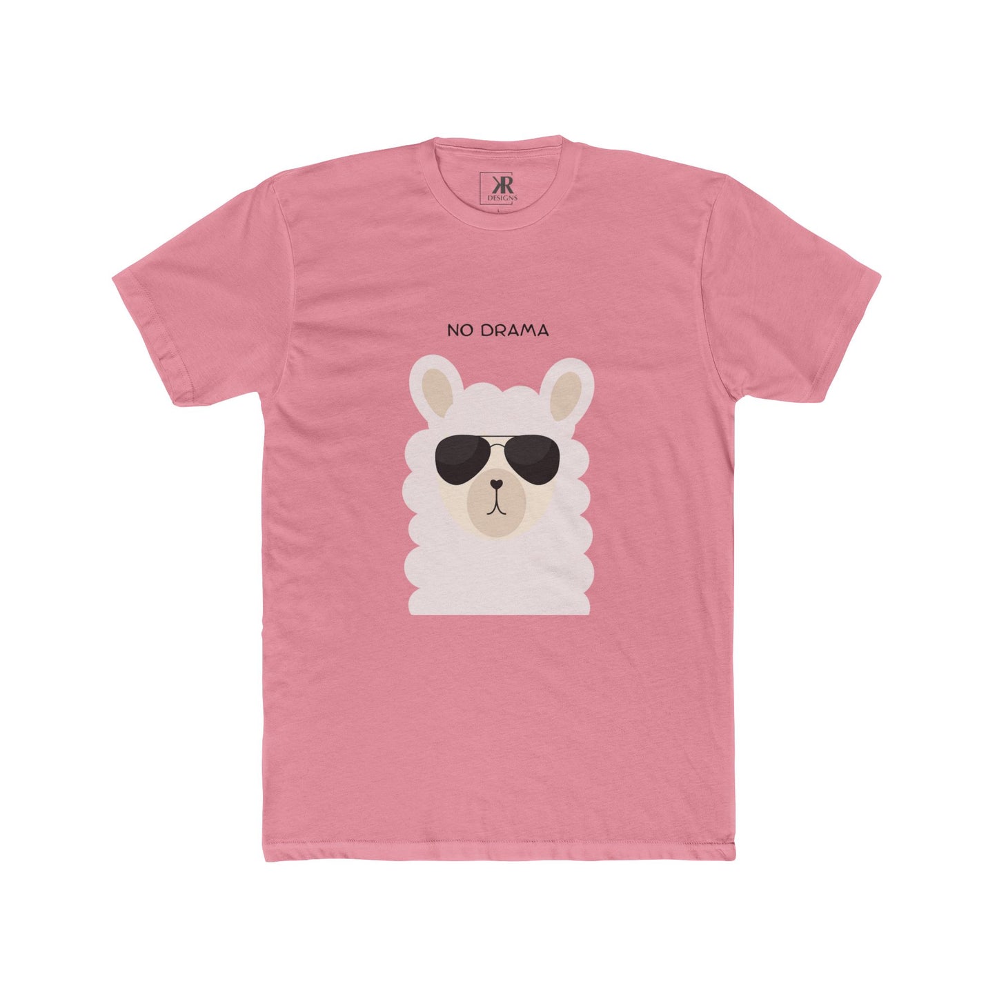 No Drama Llama Cotton Crew Tee