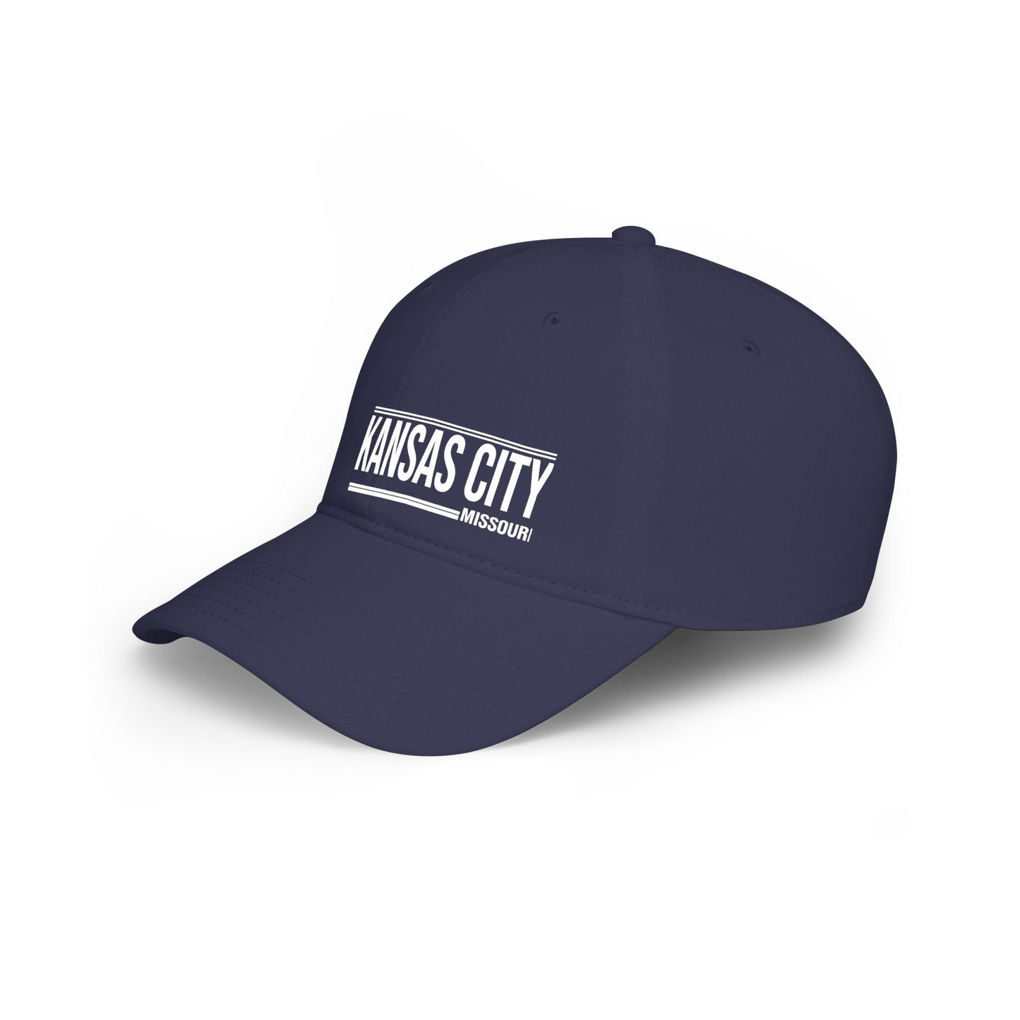 Kansas City Missouri Low Profile Baseball Cap – Vintage Script City Pride Hat