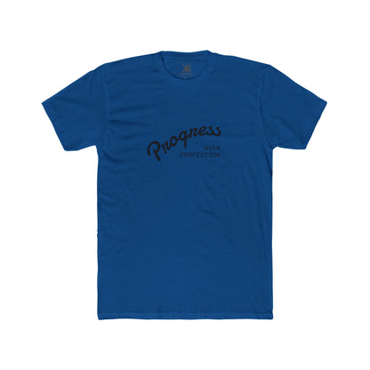 Progress Over Perfection T-Shirt - Unisex Cotton Crew Tee