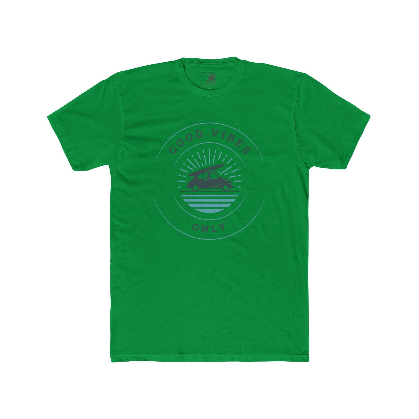 Good Vibes Cotton Crew Tee