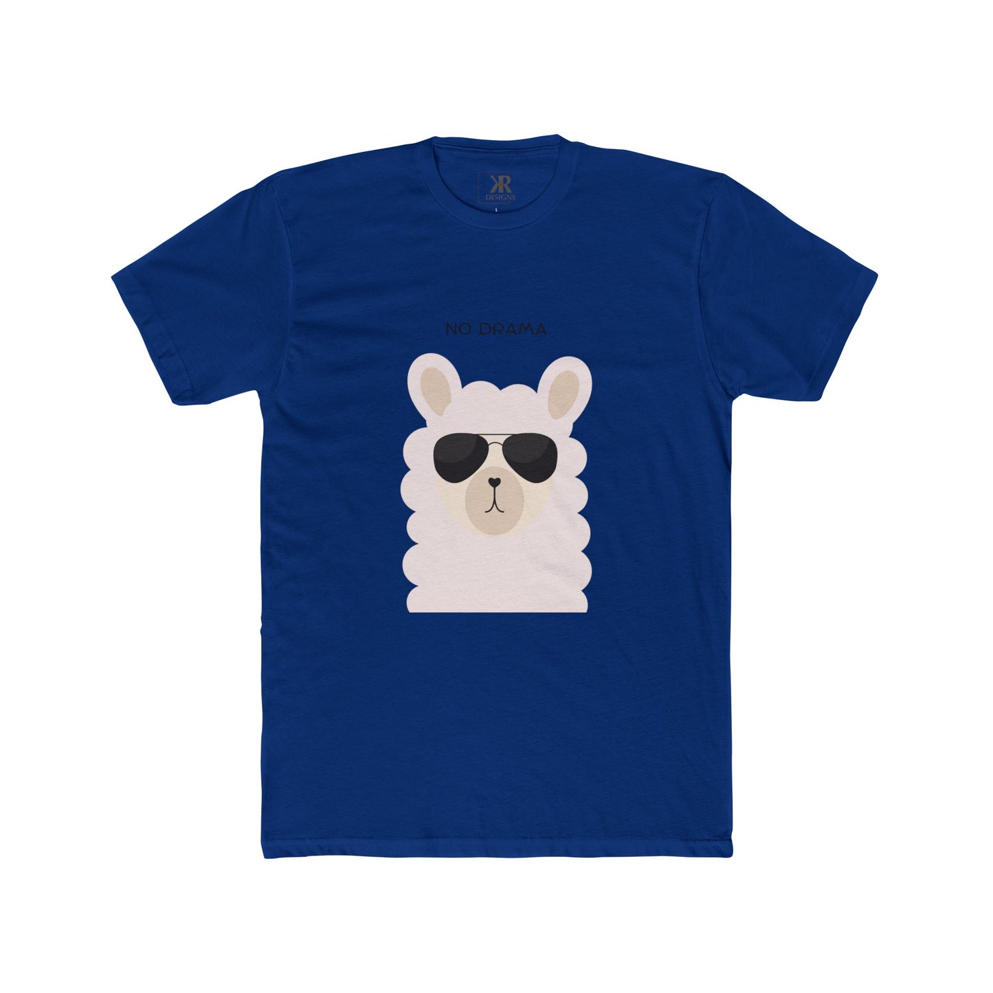 No Drama Llama Cotton Crew Tee