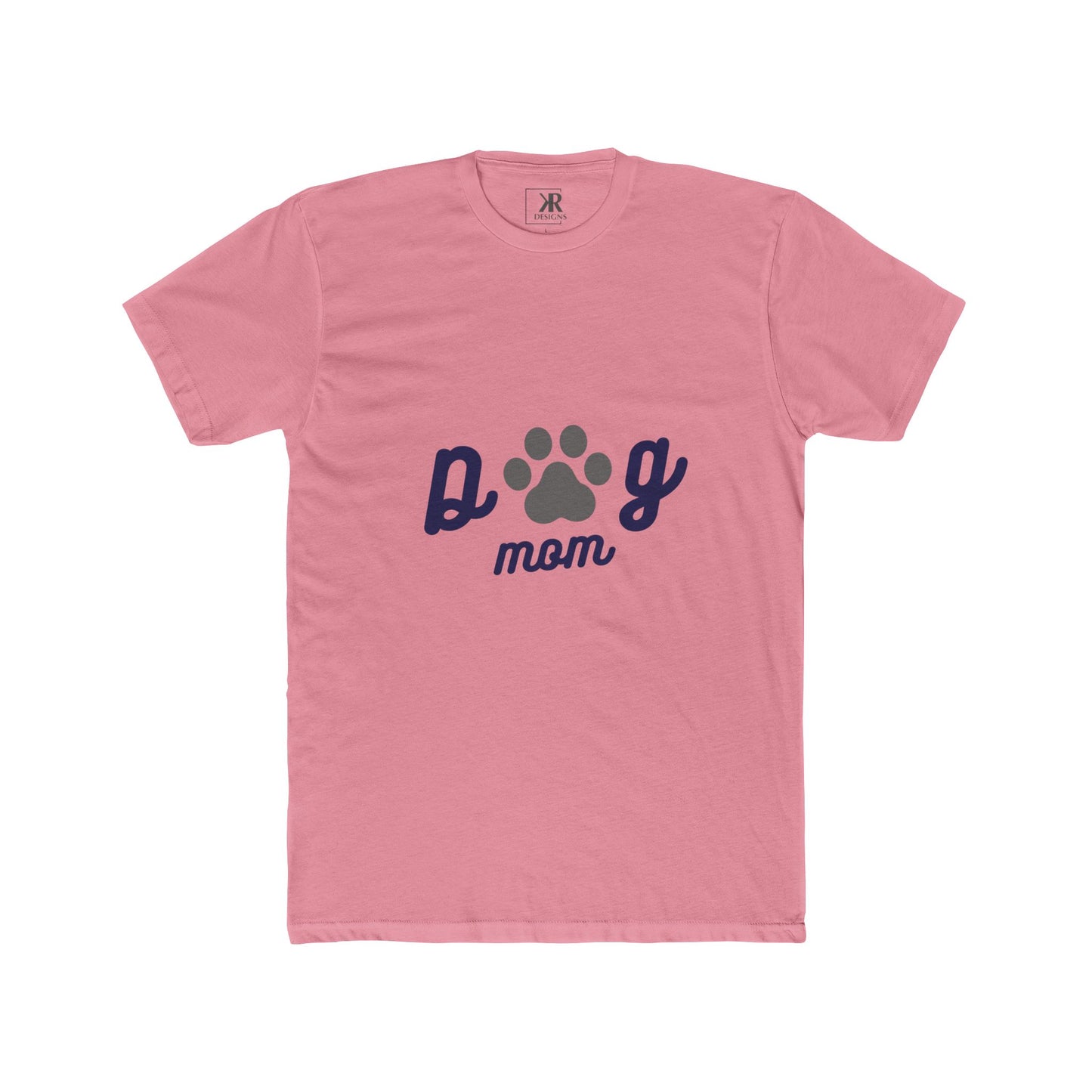 Dog Mom Cotton Crew Tee