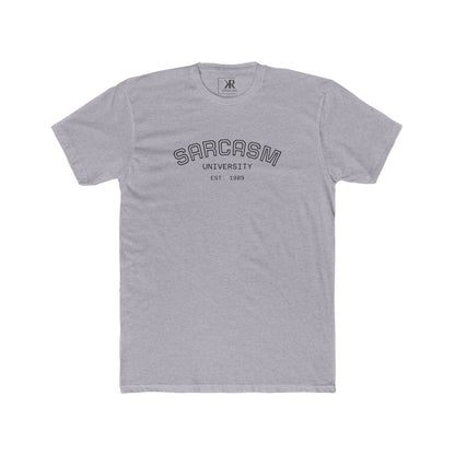 Sarcasm University T-Shirt - Unisex Cotton Crew Tee