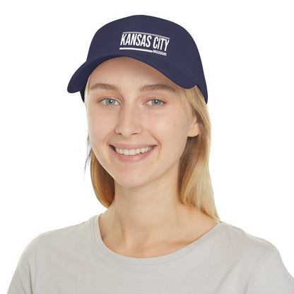 Kansas City Missouri Low Profile Baseball Cap – Vintage Script City Pride Hat