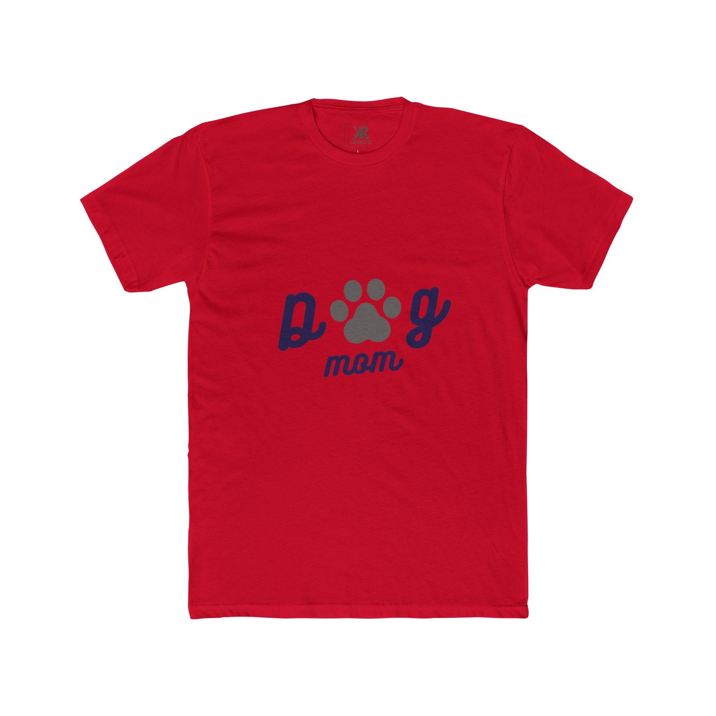 Dog Mom Cotton Crew Tee