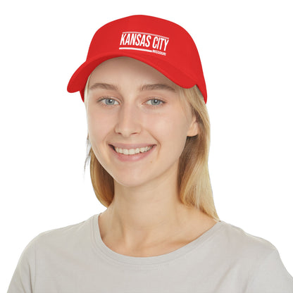 Kansas City Missouri Low Profile Baseball Cap – Vintage Script City Pride Hat