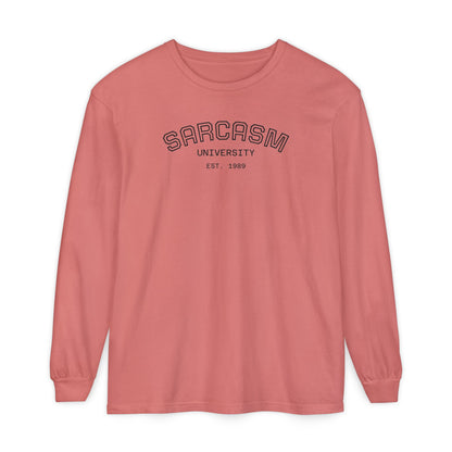 Sarcasm University Long Sleeve Tee