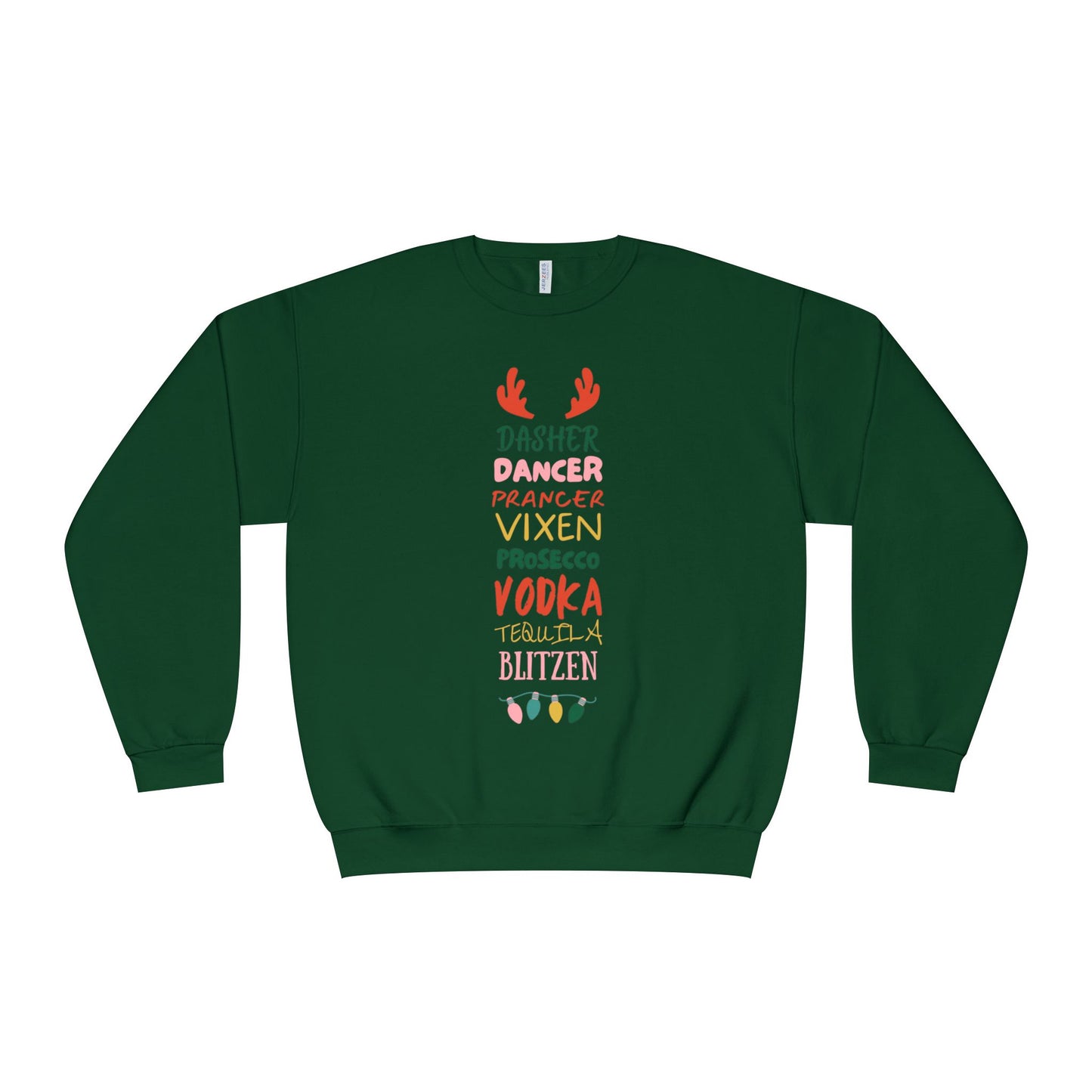 "Vodka, Prosecco, Vixen" Holiday Sweatshirt