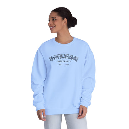 Sarcasm University Unisex Crewneck Sweatshirt