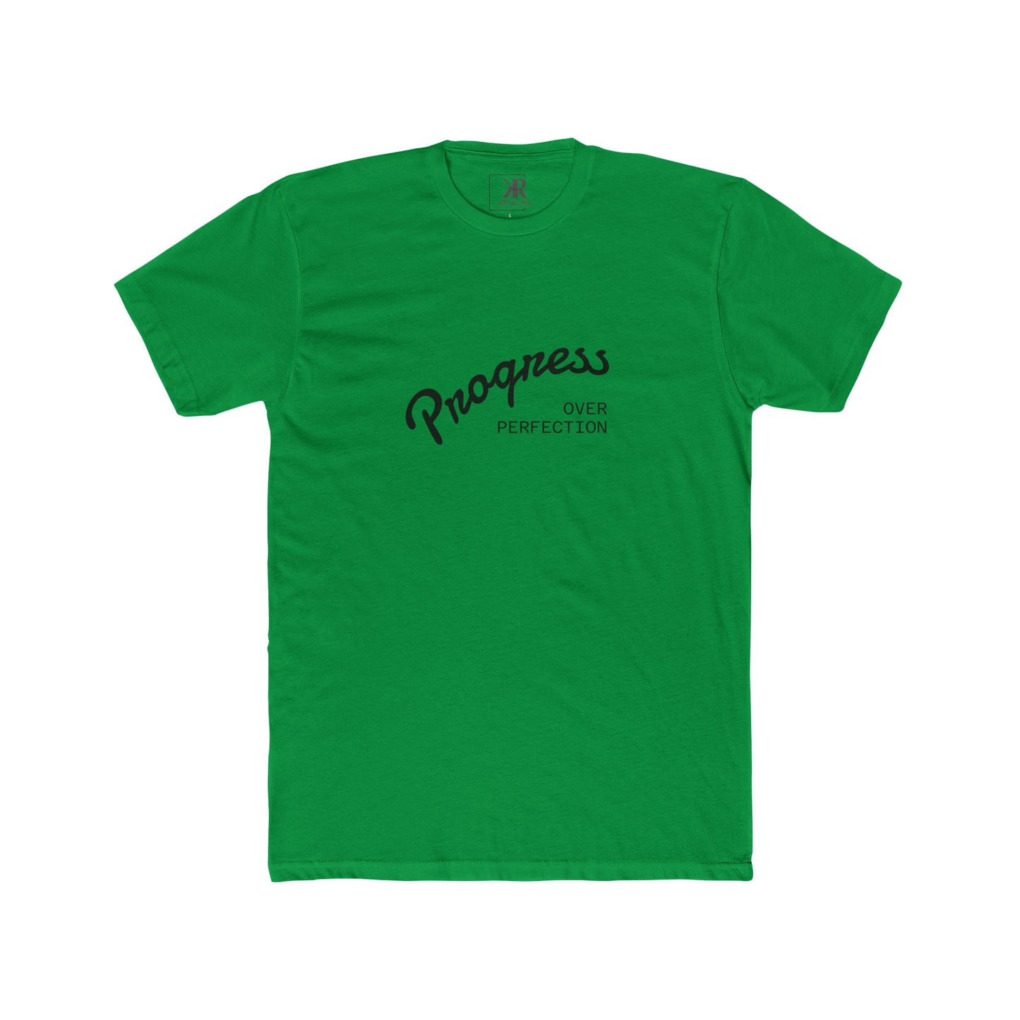 Progress Over Perfection T-Shirt - Unisex Cotton Crew Tee