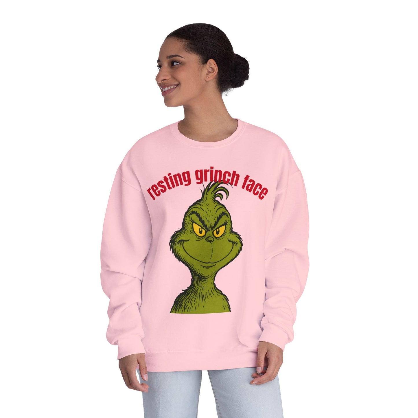 "Resting Grinch Face" Crewneck Sweatshirt