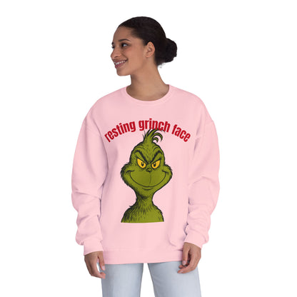 "Resting Grinch Face" Crewneck Sweatshirt